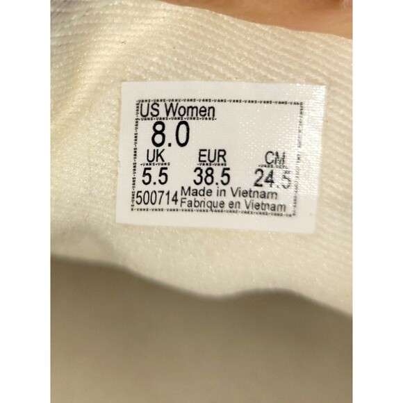 VANS Old Skool Low Shoes Sneakers Womens 8 Psychedelic Tie Dye Pastel 500714 - Picture 8 of 13